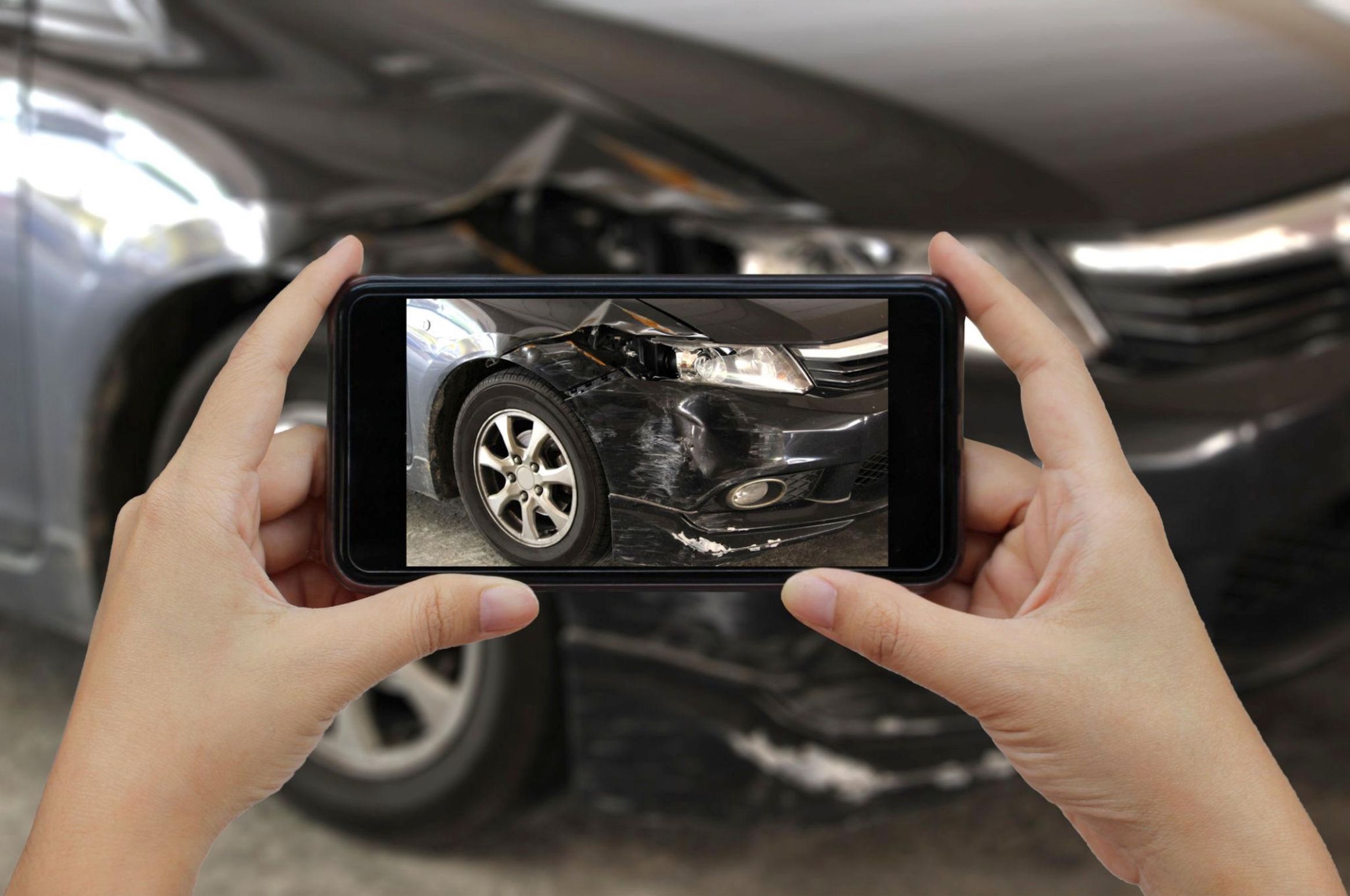 Vehicle damage documented with Codex